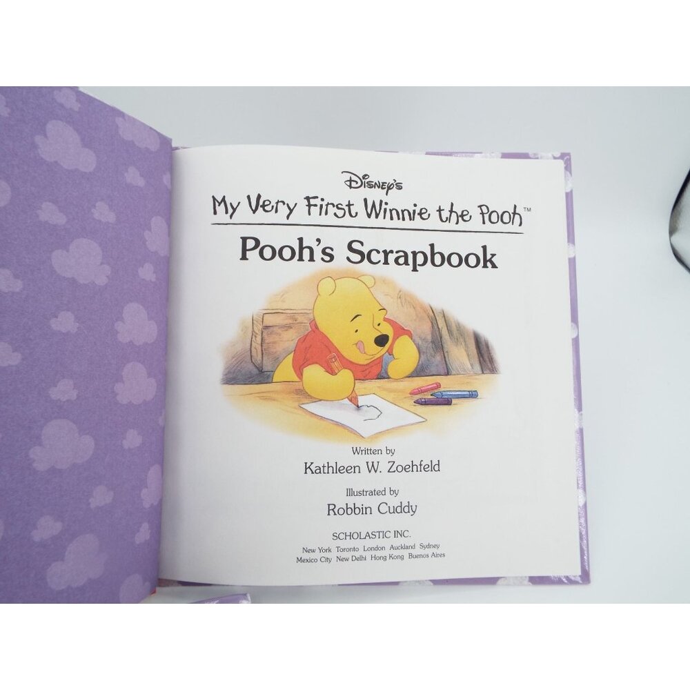 Disney's My Very First Winnie the Pooh Scholastic Hardcover Books Set of 5 - Picture 8 of 9